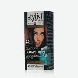 Стойкая крем - краска для волос Stylist Color Pro 6.0 , Натуральный русый , 120мл