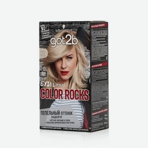 Стойкая краска для волос Got2B Color Rocks 102 Бежевый Блонд