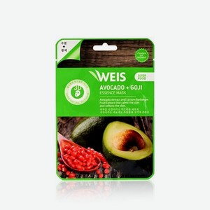 Маска для лица WEIS с авокадо и ягодами годжи 23г