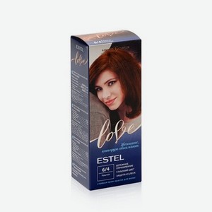 Стойкая крем - краска для волос Estel Love 6/4 Каштан крем