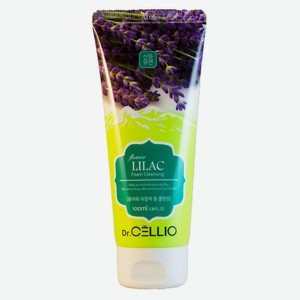 Пенка для умывания Dr.Cellio G70 Flower Lilac с экстрактом сирени, 100 мл