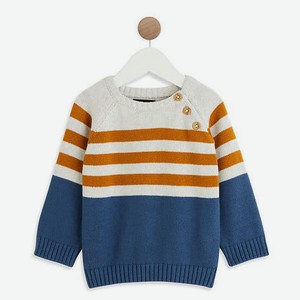 Пуловер для мальчика InExtenso полосатый