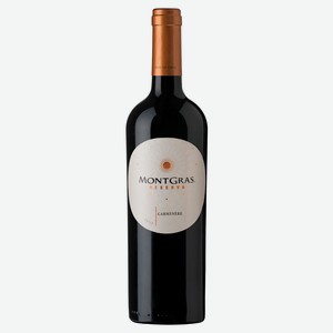 Вино Montgras Reserva Carmenere красное сухое Чили, 0,75 л