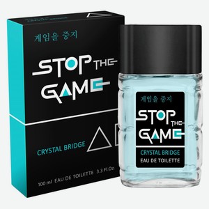 Туалетная вода мужская Delta Parfum Stop the Game Crystal Bridge 100 мл