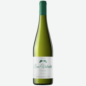 Вино Сан Валентин бел п.сух 11,5% 0,75л /Испания/