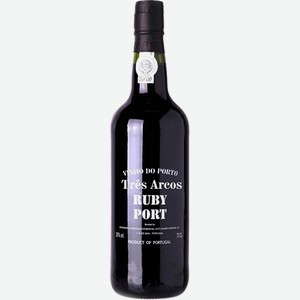Вино ликерное портвейн Трес Аркуш Руби Порто 19,5% 0,75л /Португалия/