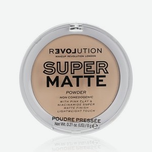 Пудра для лица MakeUp Revolution Super Matte , Translucent , 6г