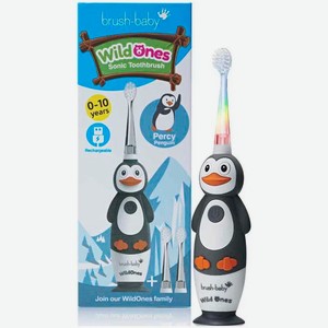 Звуковая зубная щетка Brush-Baby Sonic WildOnes Пингвин