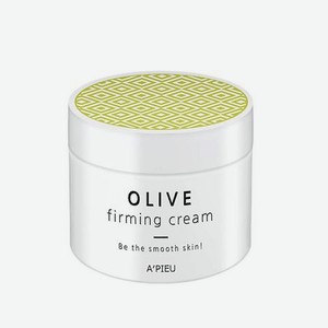 Крем для лица для гладкости кожи оливковый