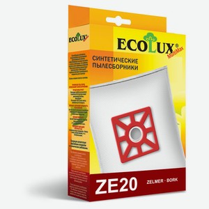 Пылесборник синтетический Ecolux ZE20, 4 шт
