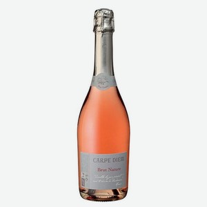 Игристое вино Chateau Carpe Diem Rose Brut Nature розовое сухое Франция, 0,75 л