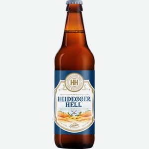 Пиво Gletcher Heidegger Hell, 0.5л Россия
