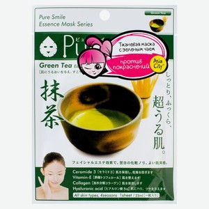 Маска для лица SUNSMILE Essence успокаивающая с экстрактом зеленого чая