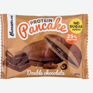 Панкейк протеиновый BombBar Двойной шоколад без сахара, 40 г