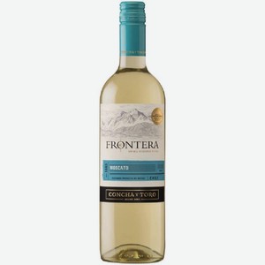 Вино Фронтера Москато белое сладкое 0,75л, 9%