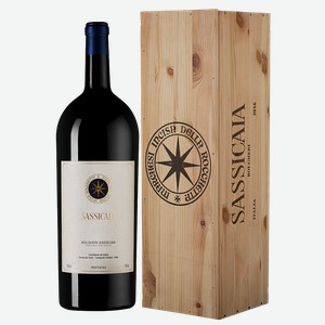 Вино Sassicaia, Tenuta San Guido, 6 л., 6 л.