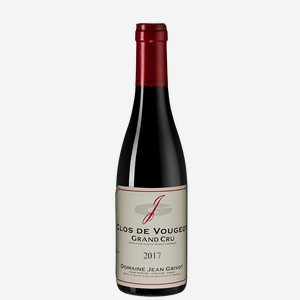 Вино Clos de Vougeot Grand Cru, Domaine Jean Grivot, 0.375 л., 0.375 л.