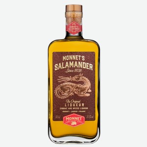 Ликер Monnet s Salamander, 0.5 л., 0.5 л.