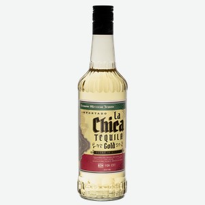 Текила La Chica Gold, Burlington Drinks Company, 0.7 л.