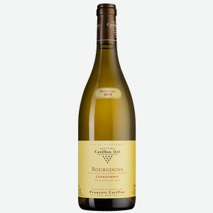 Вино Bourgogne Chardonnay , Francois Carillon, 0.75 л.
