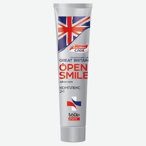 Зубная паста Tolk Open Smile Traditions of Great Britain, 100 г