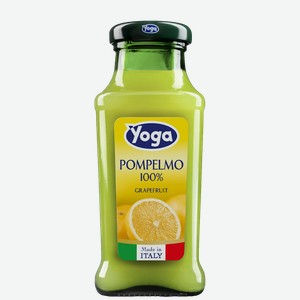 Сок грейпфрутовый Yoga (24 шт.), 0.2 л.