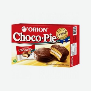 Пирожное Orion Choco Pie 4 шт. 120 г