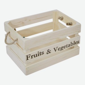 Ящик для фруктов Зри в Корень! 28 х 35 х 21 см бежевый
