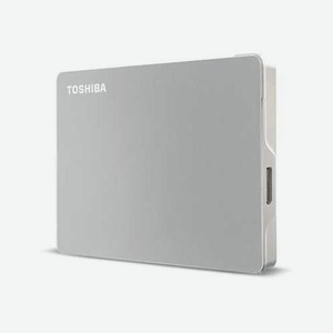 Внешний диск HDD Toshiba Canvio Flex HDTX140ESCCA, 4ТБ, серебристый