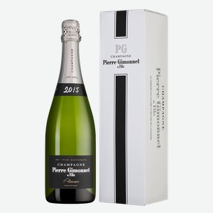 Шампанское Fleuron Premier Cru в подарочной упаковке, Pierre Gimonnet & Fils, 0.75 л.