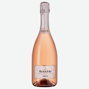 Игристое вино Prosecco Argeo Rose Brut Millesimato, Ruggeri, 0.75 л.