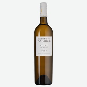 Вино Domaine des Sarrins Blanc de Rolle 0.75 л.