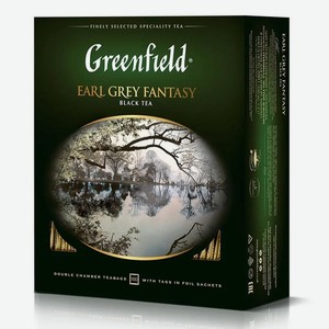 Чай черный Greenfield Eral Grey Fantasy 100 пак