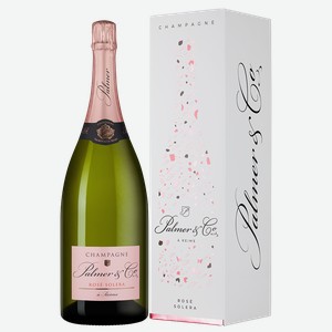Шампанское Rose Solera в подарочной упаковке, Palmer & Co, 1.5 л., 1.5 л.