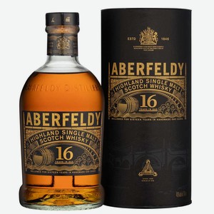 Виски Aberfeldy 16 Years Old в подарочной упаковке, Macdonald Muir, 0.7 л.