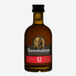 Виски Bunnahabhain Aged 12 Years, 0.05 л., 0.05 л.
