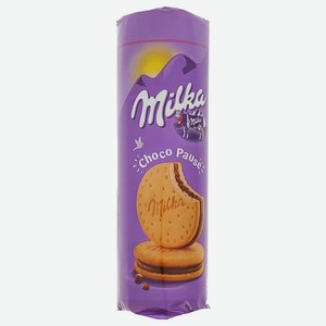 Печенье Milka Choco Pause печенье-сэндвич с шоколадом, 260 г