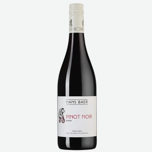 Вино Hans Baer Pinot Noir, Weinkellerei Hechtsheim, 0.75 л.