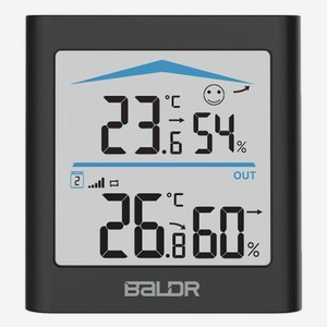Термогигрометр BALDR B0135T2H2 Black