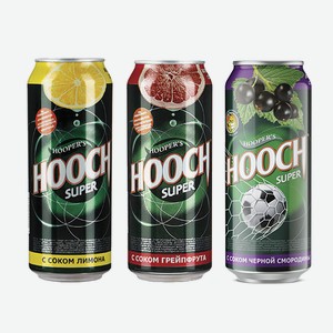Напиток слабоалкогольный HOOCH в ассортименте7,2% 0,45л