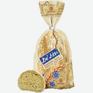 Хлеб  ДеЛен  ржано-пшенич. нарез. 350г, Аладушкин