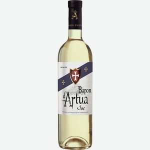 Вино  Барон Д Артуа  бел/сух 11% 0,75л, Франция