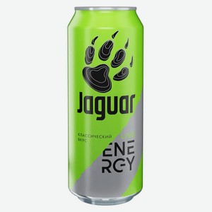 Энергетический напиток Jaguar Live 0.5 л, банка