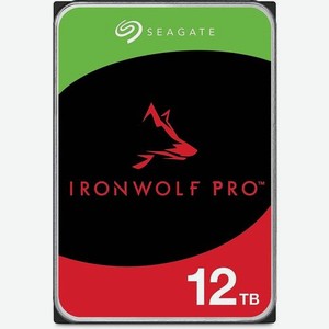 Жесткий диск Seagate Ironwolf Pro ST12000NE0008, 12ТБ, HDD, SATA III, 3.5 