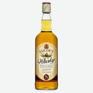 Виски СЕЙЛОР`С Scotch&Spanish Blended 3 года 0.7л