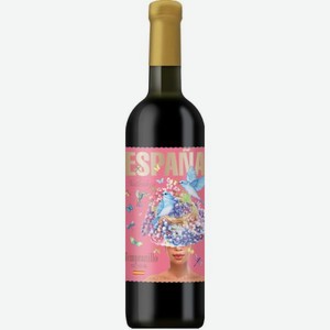 Вино Эспана Натуралеса Темпранильо Красное Сухое 0.75л