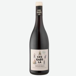 Вино Шато Сегуала Се Гар Ла AOР Cotes du Roussillon Villages Красное Сухое 0.75л