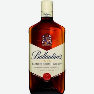 Виски БАЛЛАНТАЙНС ФАЙНЕСТ 3 года Scotch Blended 1л