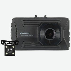 Видеорегистратор Digma FreeDrive 208 Dual Night FHD Black