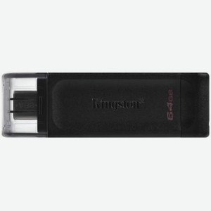 USB-флешка Kingston DataTraveler 70 64GB Type-C USB3.2 Black (DT70/64GB)